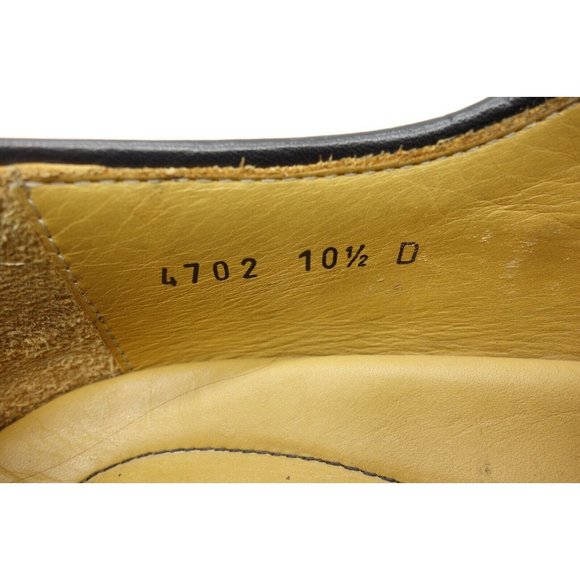 Daniel Cremieux Black Leather Cap Toe Lace Up Oxfords Shoes Men\'s 10.5 D main image 10